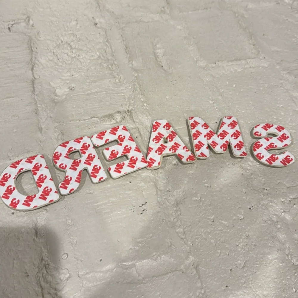 Stoney Clover Lane word Dreams patches sold as a set. - Picture 2 of 5